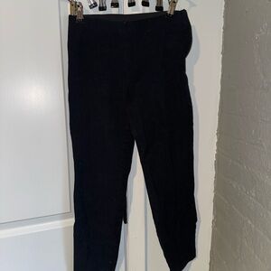 Women’s Black Skinny Ankle Work Pants